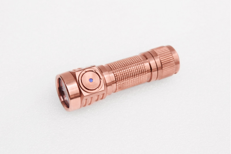 ALL COPPER EMISAR D3AA 14500 EDC LED FLASHLIGHT ALL COPPER EMISAR D3AA 14500 EDC LED FLASHLIGHT