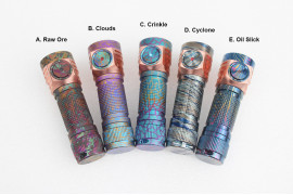 EMISAR D3AATI COLORFUL 14500 EDC LED FLASHLIGHT EMISAR D3AATI COLORFUL 14500 EDC LED FLASHLIGHT