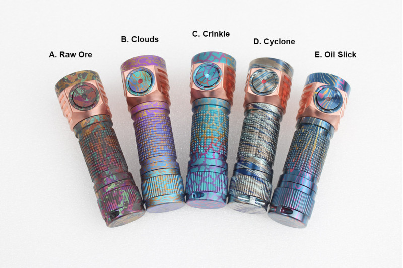 EMISAR D3AATI COLORFUL 14500 EDC LED FLASHLIGHT EMISAR D3AATI COLORFUL 14500 EDC LED FLASHLIGHT