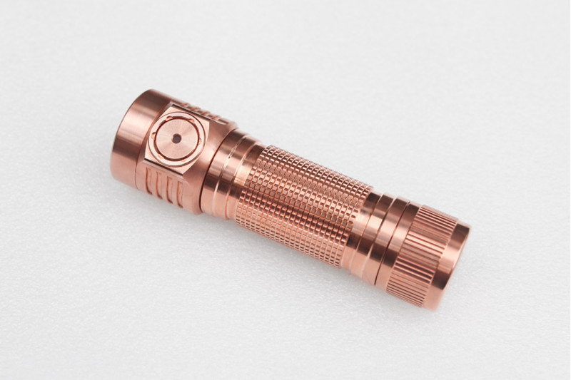 D4V2 All Copper Quad 18650 LED Flashlight