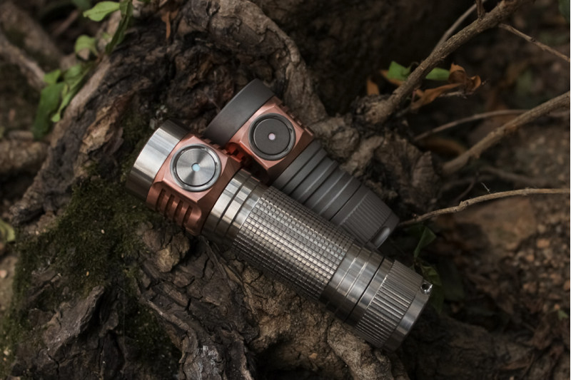 Emisar D4V2 Ti Quad 18650 High Power LED Flashlight